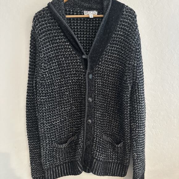 Rag & Bone Cardigan Mens L Shawl Collar Academia Neiman Marcus Target Oversized - Picture 1 of 7